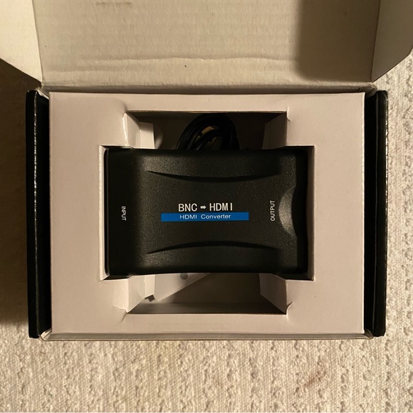 BNC to HDMI Adapter Coaxial Composite 1080p for Monitor TV HD Video Converter - Picture 4 of 6